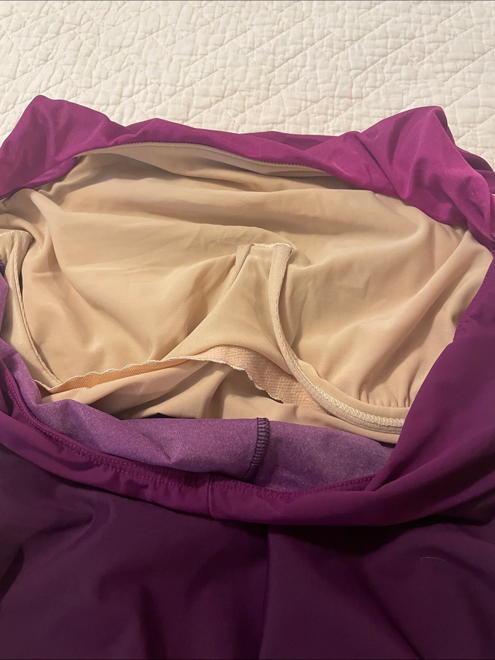 Lands' End One-Piece Swimsuit in Deep Purple - Picture 3 of 4